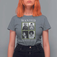 Black Women History T Shirt For Women Harriet Tubman Rosa Parks Angela Davis Assata Shakur