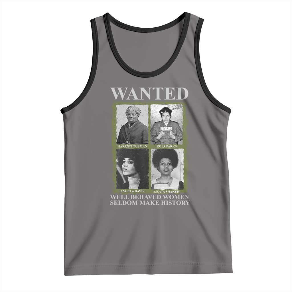 Black Women History Tank Top Harriet Tubman Rosa Parks Angela Davis Assata Shakur