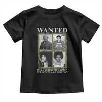 Black Women History Toddler T Shirt Harriet Tubman Rosa Parks Angela Davis Assata Shakur