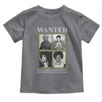 Black Women History Toddler T Shirt Harriet Tubman Rosa Parks Angela Davis Assata Shakur