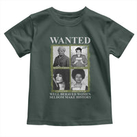 Black Women History Toddler T Shirt Harriet Tubman Rosa Parks Angela Davis Assata Shakur