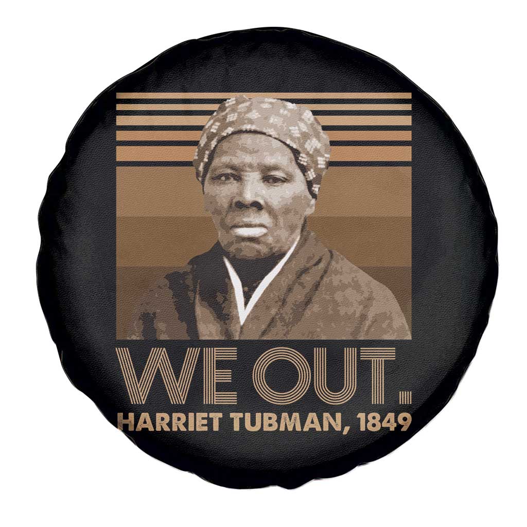 Harriet Tubman Spare Tire Cover We Out 1849 Retro Black History