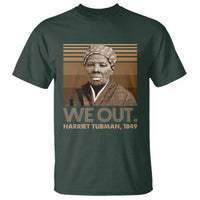 Harriet Tubman T Shirt We Out 1849 Retro Black History
