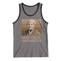 Harriet Tubman Tank Top We Out 1849 Retro Black History