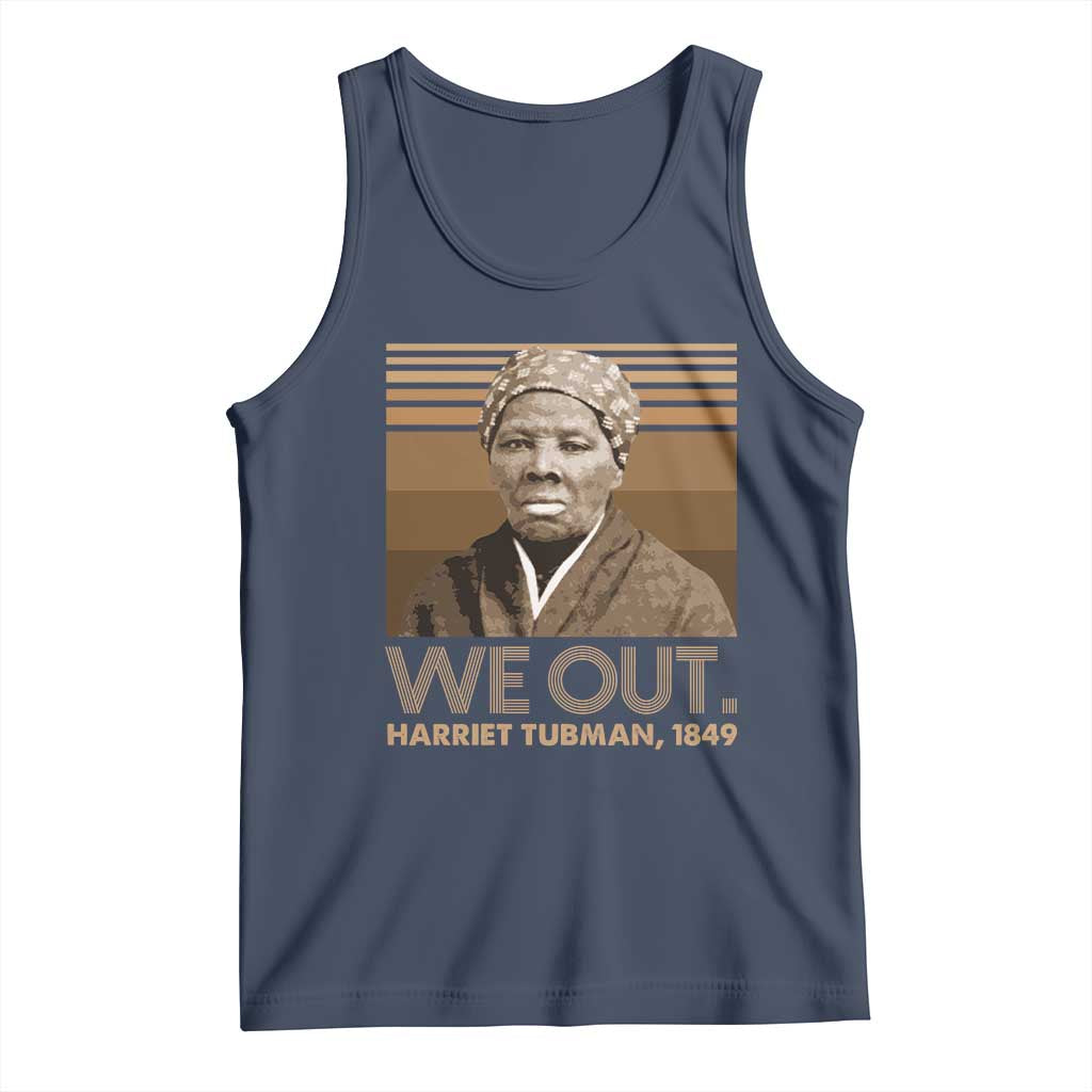 Harriet Tubman Tank Top We Out 1849 Retro Black History