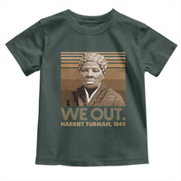 Harriet Tubman Toddler T Shirt We Out 1849 Retro Black History