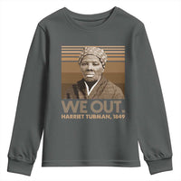 Harriet Tubman Youth Sweatshirt We Out 1849 Retro Black History