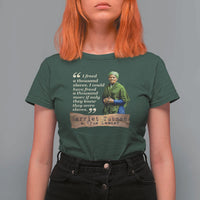 Harriet Tubman T Shirt For Women If Only They Knew They Were Slaves Black History