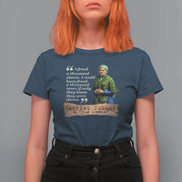 Harriet Tubman T Shirt For Women If Only They Knew They Were Slaves Black History