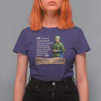 Harriet Tubman T Shirt For Women If Only They Knew They Were Slaves Black History