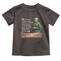 Harriet Tubman Toddler T Shirt If Only They Knew They Were Slaves Black History