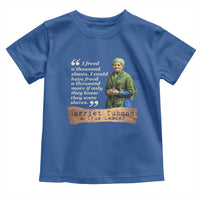 Harriet Tubman Toddler T Shirt If Only They Knew They Were Slaves Black History