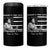 Fannie Lou Hamer 4 in 1 Can Cooler Tumbler Nobody's Free Until Everybody's Free Black History
