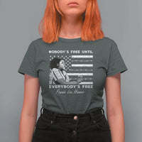 Fannie Lou Hamer T Shirt For Women Nobody's Free Until Everybody's Free Black History