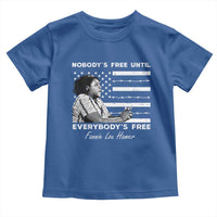 Fannie Lou Hamer Toddler T Shirt Nobody's Free Until Everybody's Free Black History