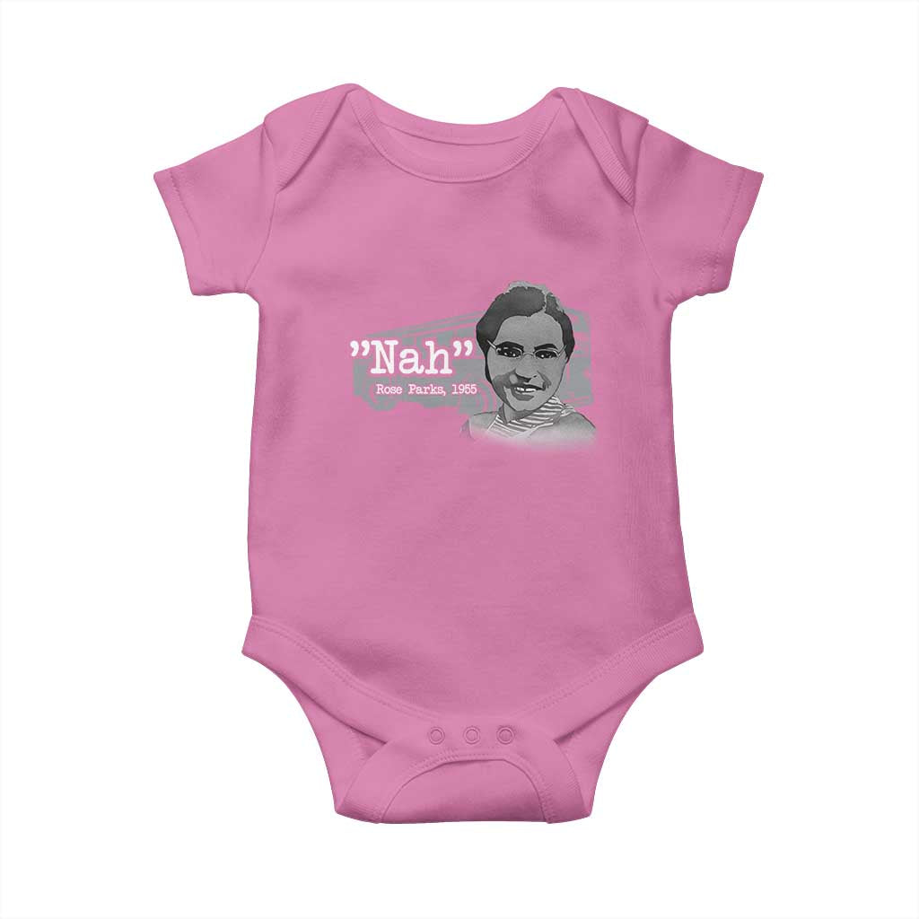 Nah Rosa Parks Baby Onesie Bus 1955 Black History Month