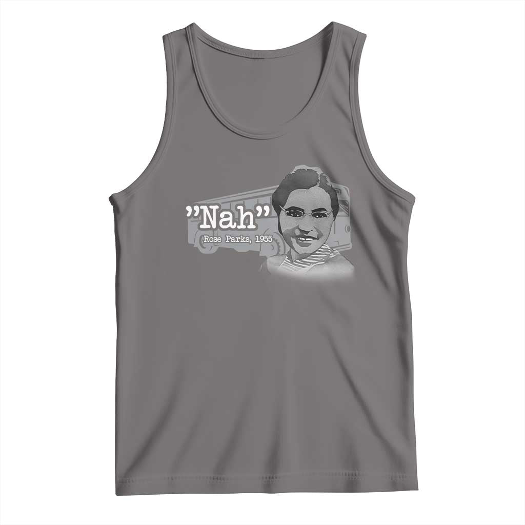 Nah Rosa Parks Tank Top Bus 1955 Black History Month