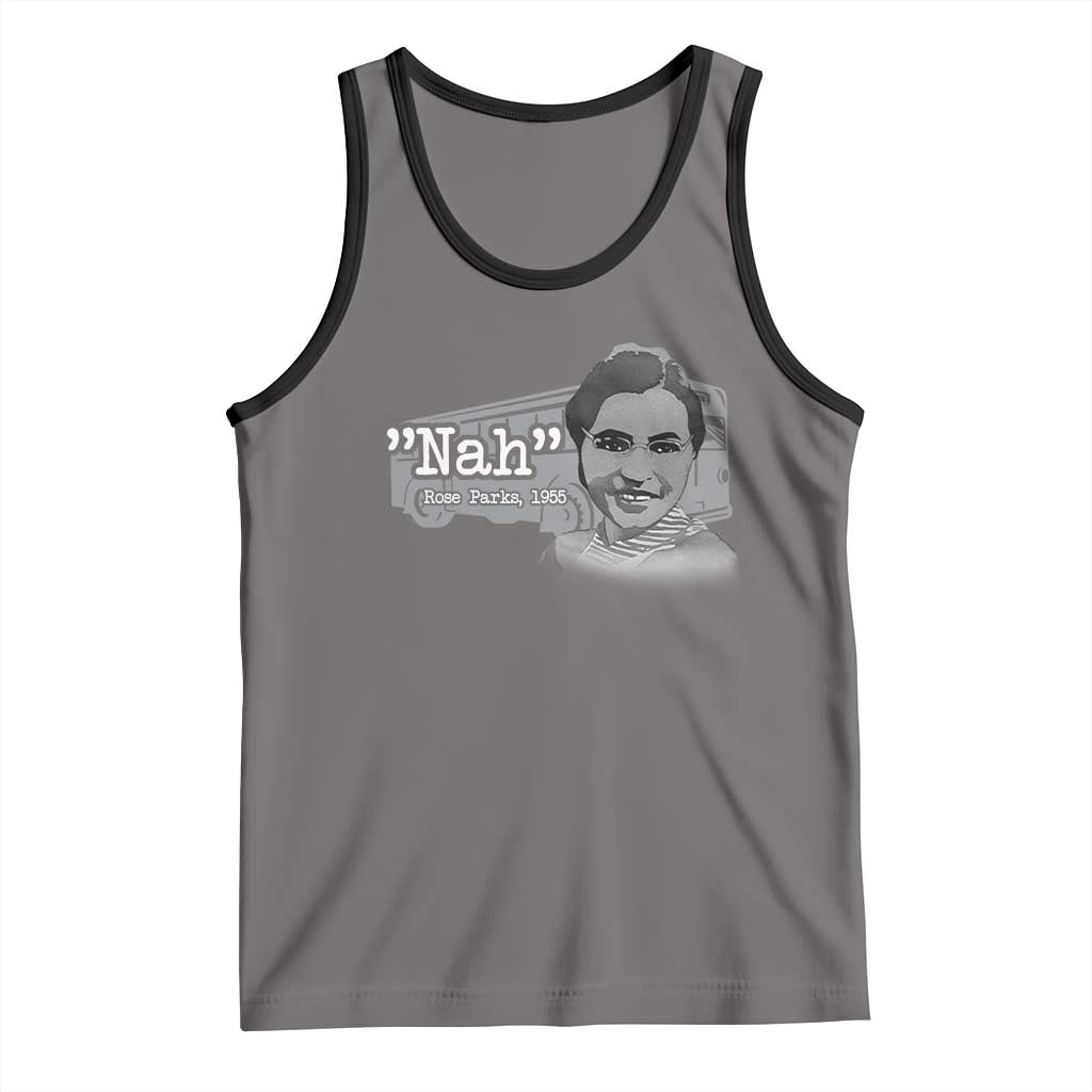 Nah Rosa Parks Tank Top Bus 1955 Black History Month