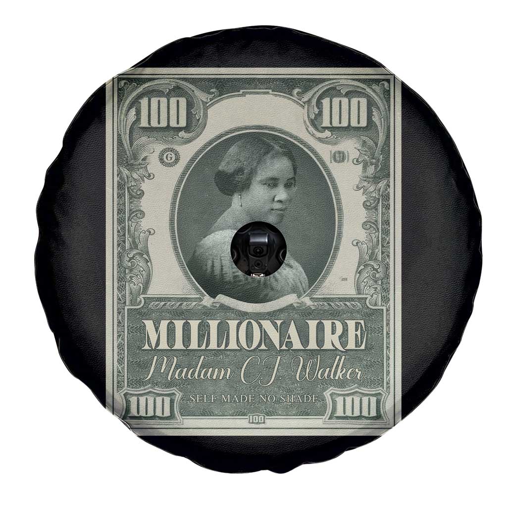 Madam C.J. Walker Spare Tire Cover Millionaire Black Women Pride