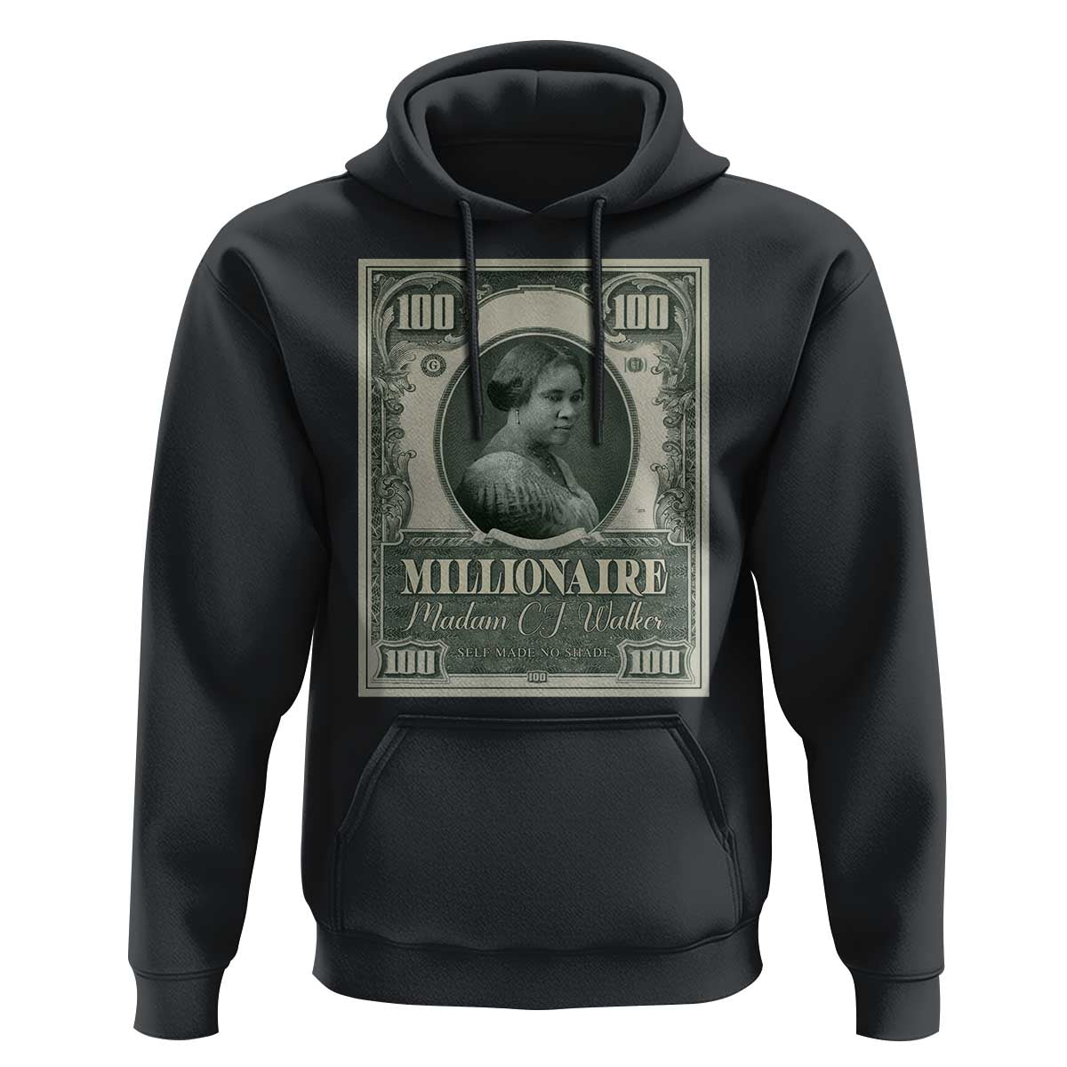 Madam C.J. Walker Hoodie Millionaire Black Women Pride