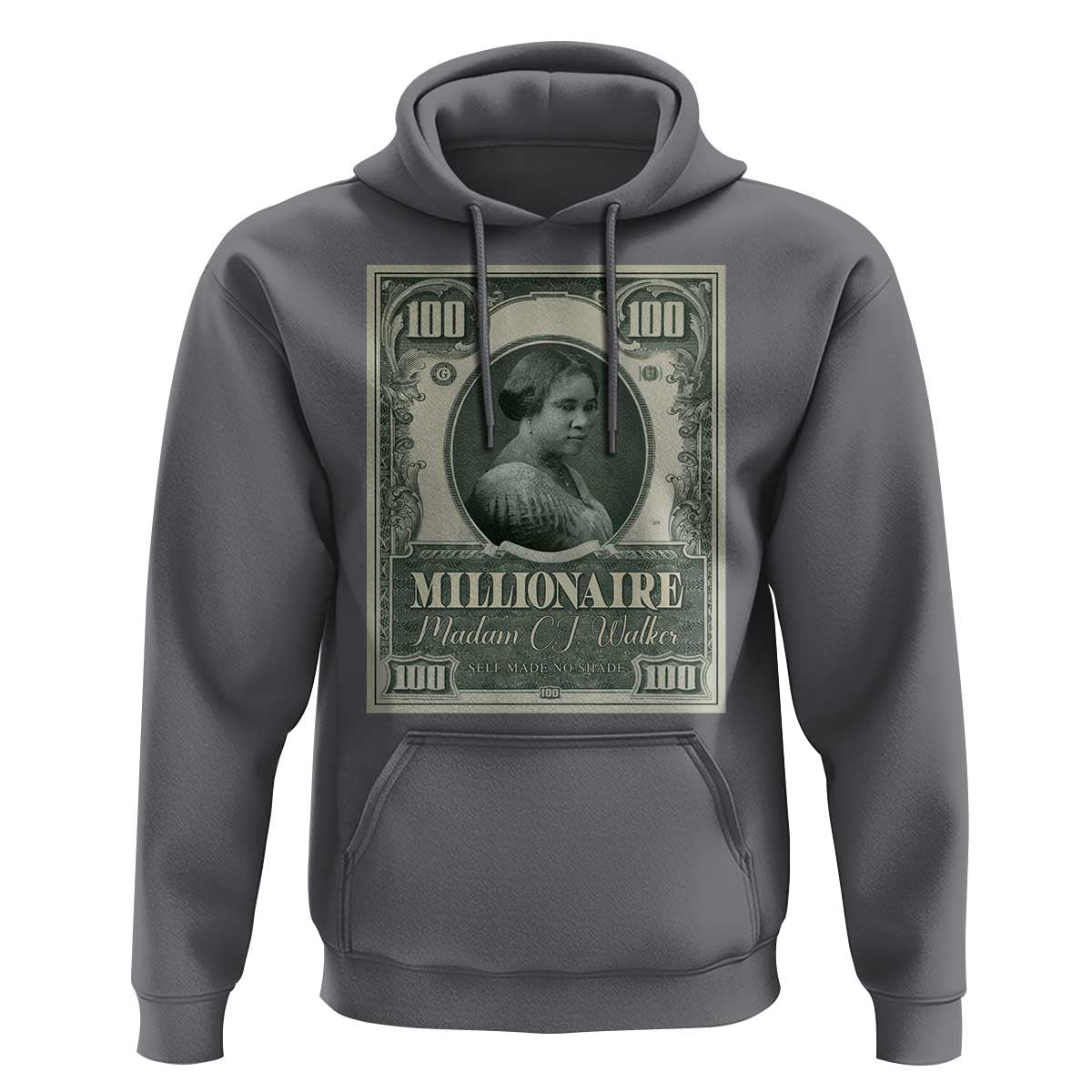 Madam C.J. Walker Hoodie Millionaire Black Women Pride