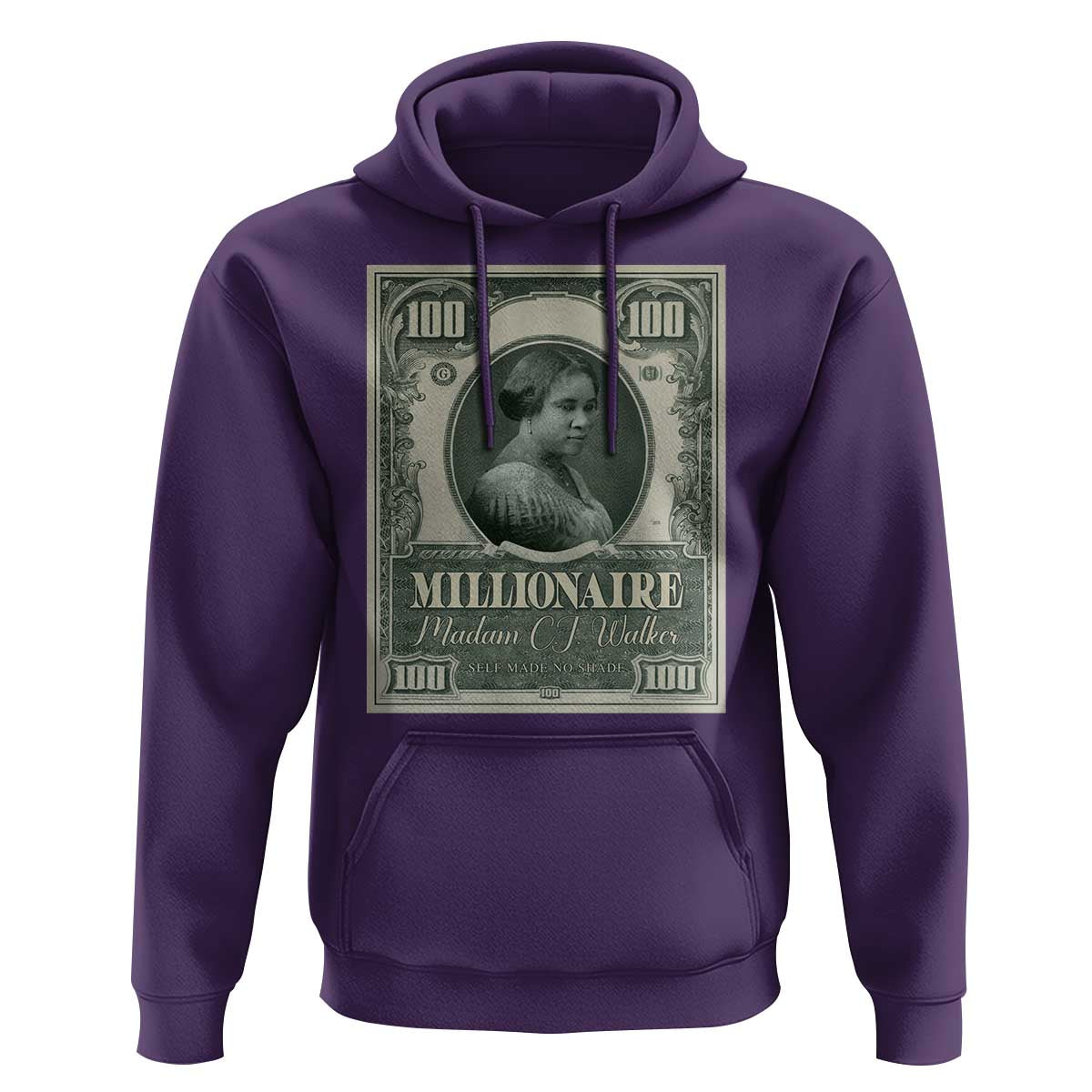 Madam C.J. Walker Hoodie Millionaire Black Women Pride