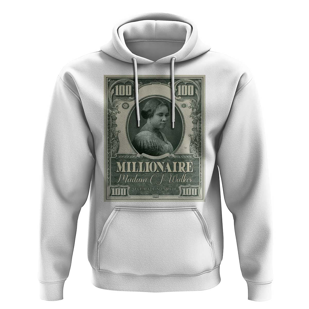 Madam C.J. Walker Hoodie Millionaire Black Women Pride