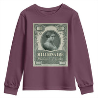 Madam C.J. Walker Youth Sweatshirt Millionaire Black Women Pride
