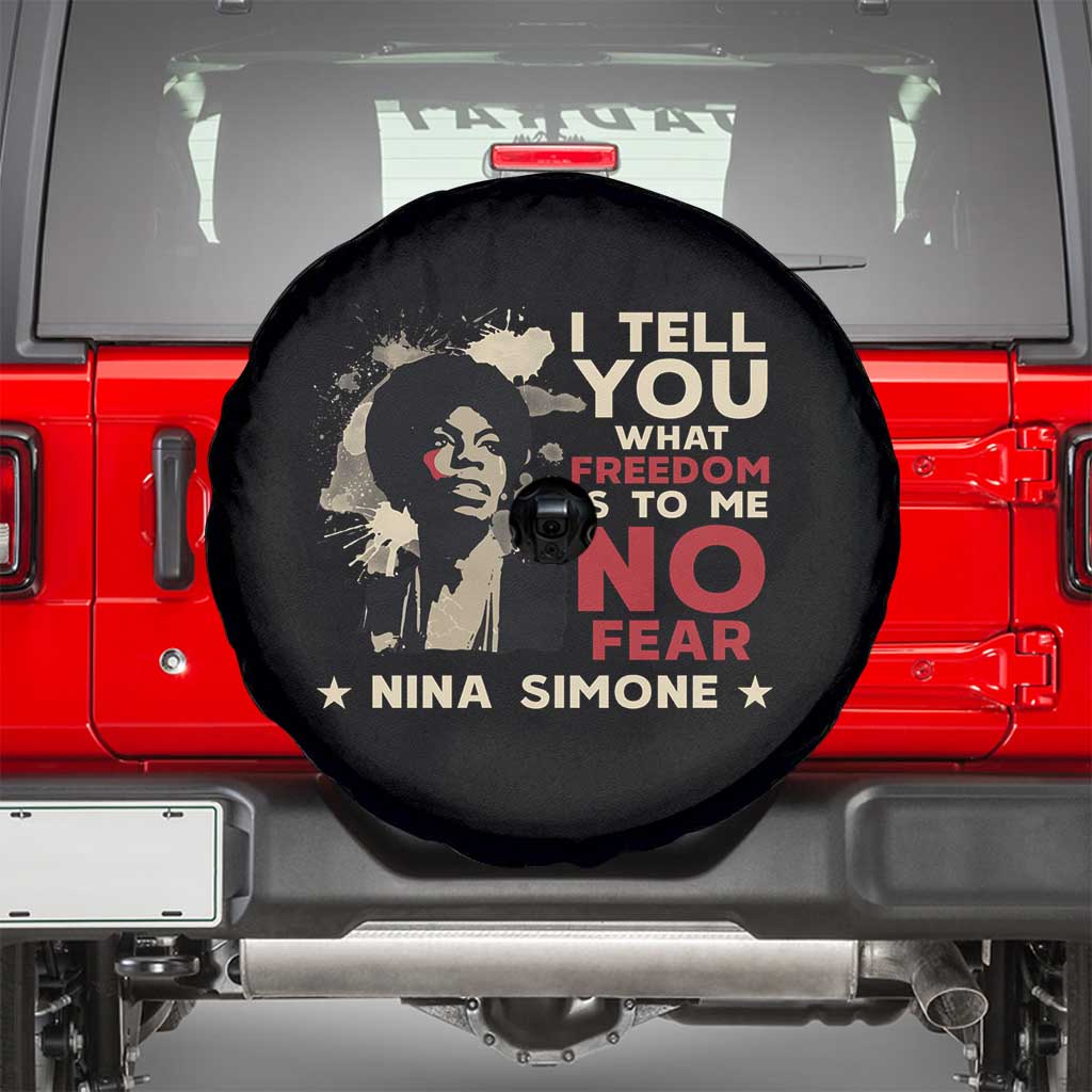 Nina Simone Spare Tire Cover I Tell You What Freedom Is To Me No Fear