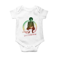 Nina Simone Baby Onesie Black Women History Pride