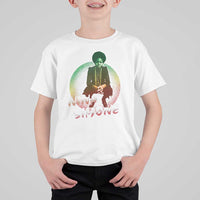 Nina Simone T Shirt For Kid Black Women History Pride