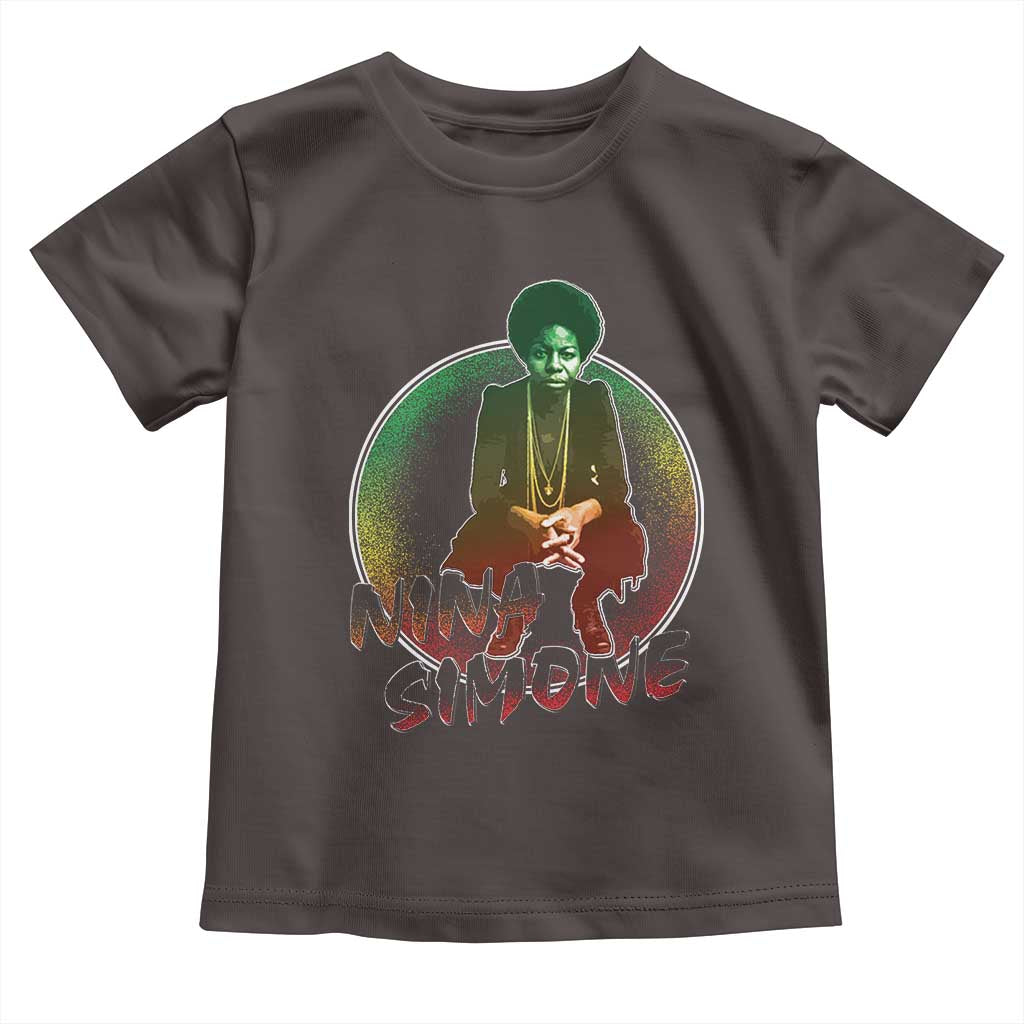 Nina Simone Toddler T Shirt Black Women History Pride