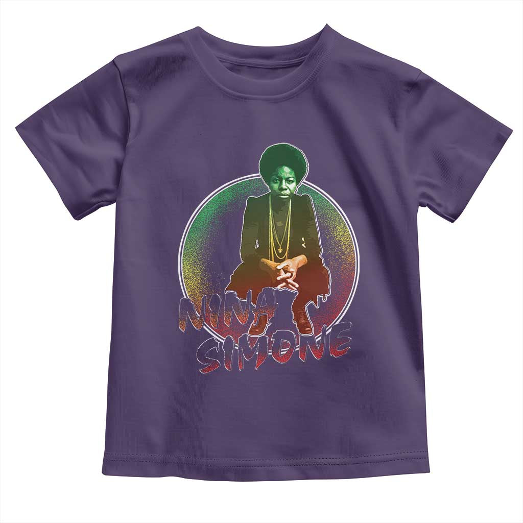 Nina Simone Toddler T Shirt Black Women History Pride