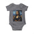 Black Women Pride Baby Onesie Melanin Mona Lisa Afro Queen Aesthetic Black History