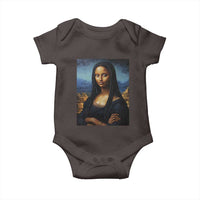 Black Women Pride Baby Onesie Melanin Mona Lisa Afro Queen Aesthetic Black History