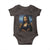 Black Women Pride Baby Onesie Melanin Mona Lisa Afro Queen Aesthetic Black History