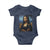 Black Women Pride Baby Onesie Melanin Mona Lisa Afro Queen Aesthetic Black History