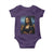 Black Women Pride Baby Onesie Melanin Mona Lisa Afro Queen Aesthetic Black History