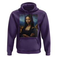 Black Women Pride Hoodie Melanin Mona Lisa Afro Queen Aesthetic Black History