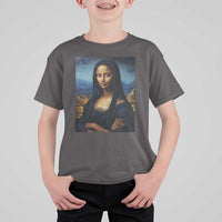Black Women Pride T Shirt For Kid Melanin Mona Lisa Afro Queen Aesthetic Black History