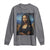 Black Women Pride Long Sleeve Shirt Melanin Mona Lisa Afro Queen Aesthetic Black History
