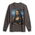 Black Women Pride Long Sleeve Shirt Melanin Mona Lisa Afro Queen Aesthetic Black History