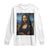 Black Women Pride Long Sleeve Shirt Melanin Mona Lisa Afro Queen Aesthetic Black History