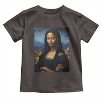 Black Women Pride Toddler T Shirt Melanin Mona Lisa Afro Queen Aesthetic Black History