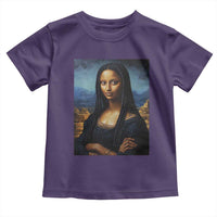 Black Women Pride Toddler T Shirt Melanin Mona Lisa Afro Queen Aesthetic Black History