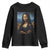 Black Women Pride Youth Sweatshirt Melanin Mona Lisa Afro Queen Aesthetic Black History