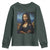 Black Women Pride Youth Sweatshirt Melanin Mona Lisa Afro Queen Aesthetic Black History