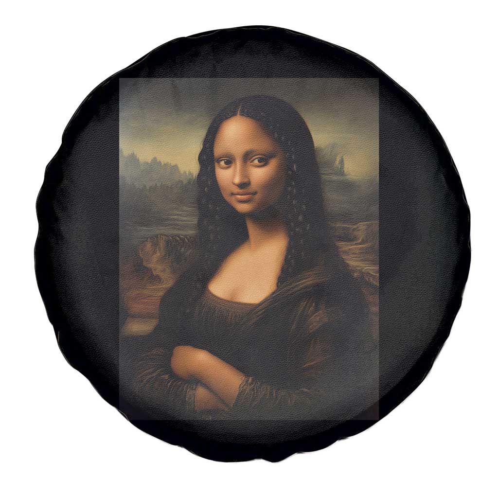 Black Mona Lisa Spare Tire Cover Melanin Pretty Aesthetic Black History