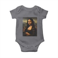 Black Mona Lisa Baby Onesie Melanin Pretty Aesthetic Black History