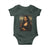 Black Mona Lisa Baby Onesie Melanin Pretty Aesthetic Black History
